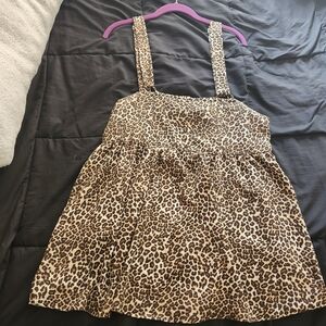 Leopard Skirt Jumper Xxl